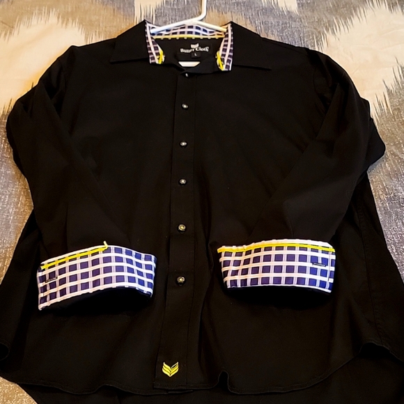 Butter Cloth Dress Shirt, Men's, Large - Picture 1 of 3